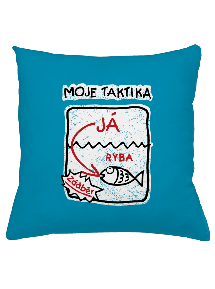 Rybářská taktika polštář Blue Turquoise