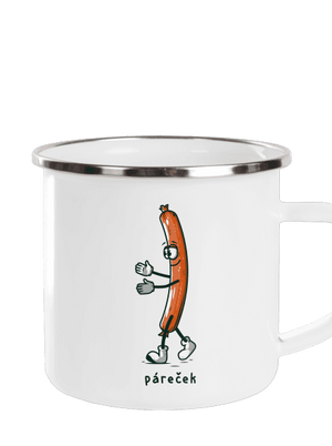 Páreček plecháček White