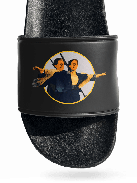 Titanic pantofle Black