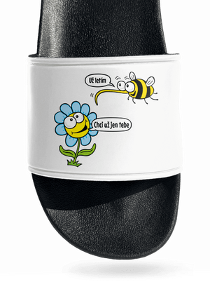 Chci už jen tebe pantofle White