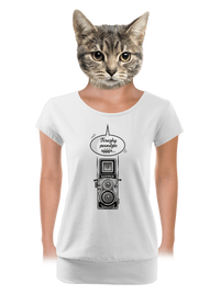 dámské tričko s lemem