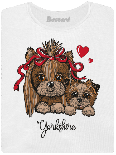 Yorkshire dámské tričko premium White