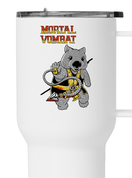 Mortal Vombat termohrnek White