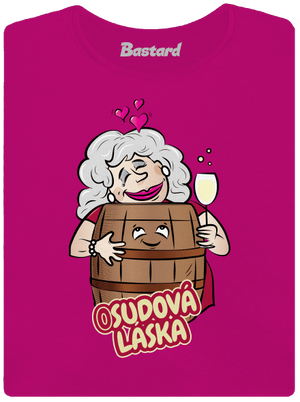 Osudová láska dámské tričko Fuchsia Red