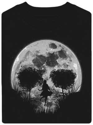 Smrtící úplněk unisex mikina bez kapuce Black