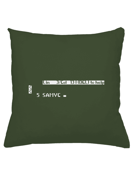 5 Samyc polštář Olive Green