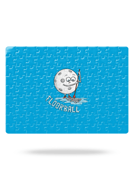 Floorball puzzle White
