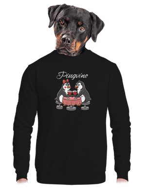 unisex mikina bez kapuce