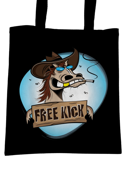 Free kick taška Black