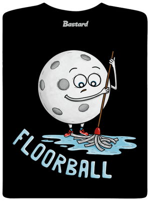 Floorball dětské tričko Black