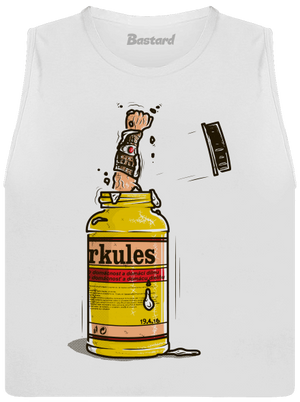 Herkules dámské tílko volné White