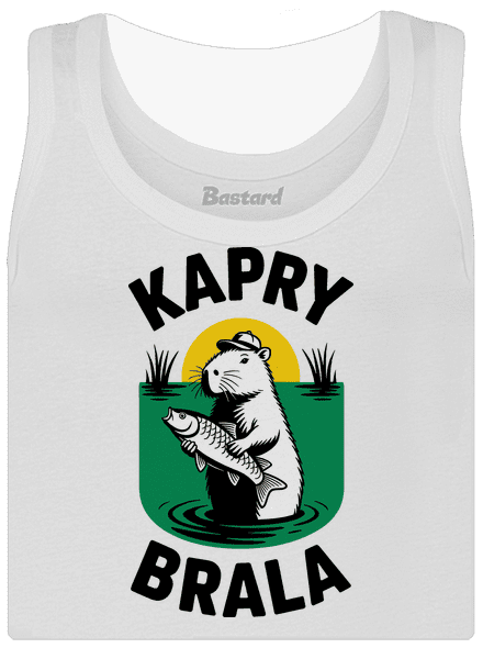 Kapry brala dámské tílko klasické White