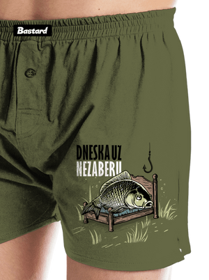 Dneska už nezaberu pánské trenky Khaki