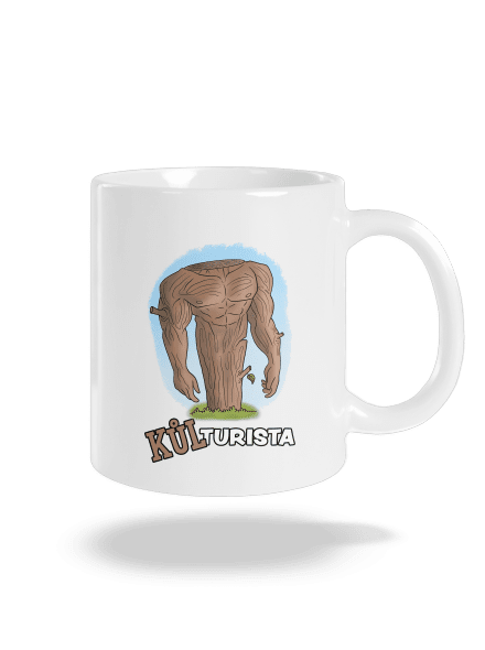 Kůlturista klasický hrnek White