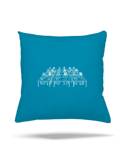 Cimrman: Debil, blbeček polštář Blue Turquoise
