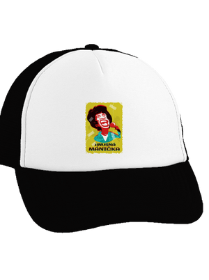 Mánička kšiltovka truckerka Black cap