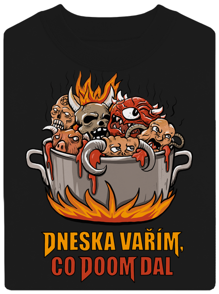 Co Doom dal unisex mikina bez kapuce Black