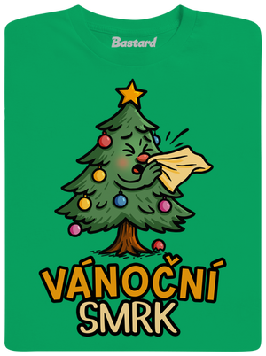 Vánoční smrk dětské tričko Kelly Green