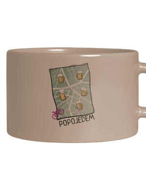 Popojedem hrnek makronka Brown Macaron