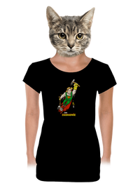 dámské tričko s lemem