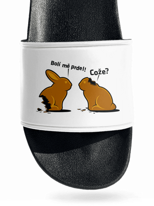 Bolí mě prdel pantofle White