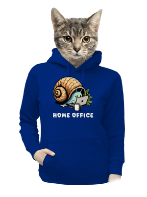 Šnekův home office dámská mikina klokanka Royal Blue Mal