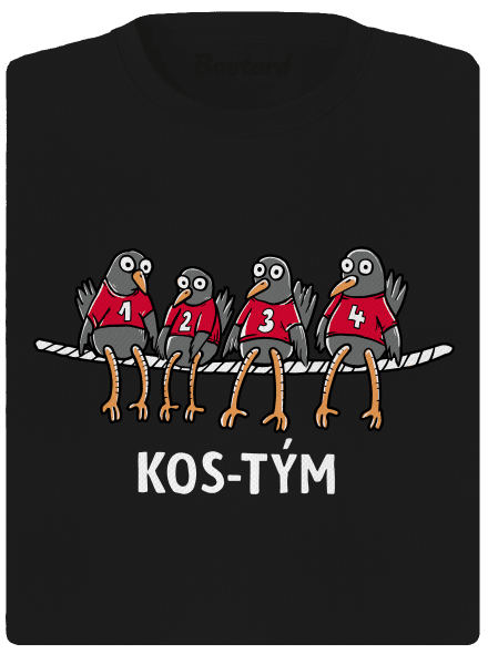 Kos-tým dámské sportovní tričko Black