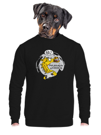 unisex mikina bez kapuce