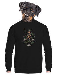 unisex mikina bez kapuce