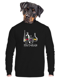 unisex mikina bez kapuce