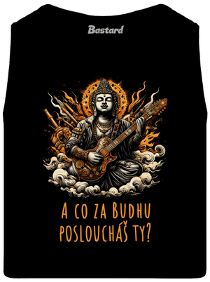 Hudební budha pánské tílko Black