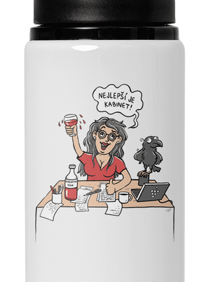 Kabinet lahev na vodu White