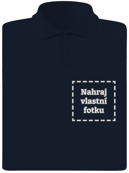 Vlastní potisk pánská polokošile Navy Mal