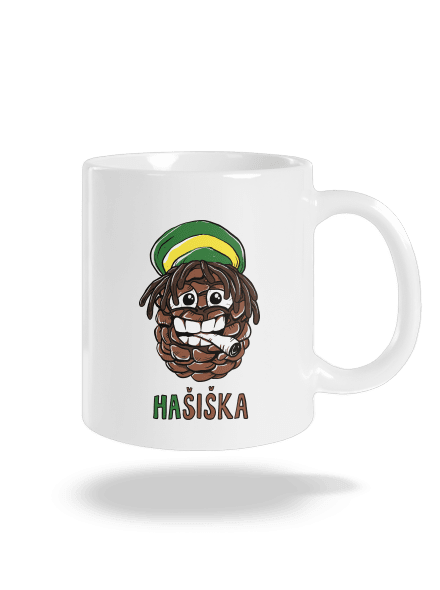 Hašiška klasický hrnek White