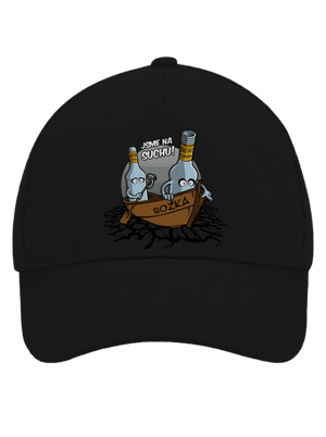 Na suchu kšiltovka baseballka Black