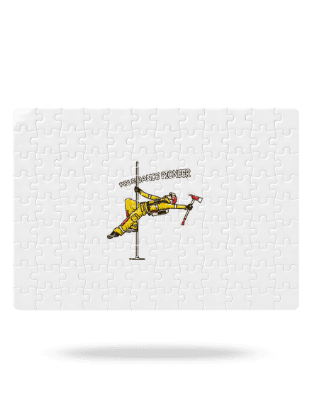 Pole Dance Pioneer puzzle White