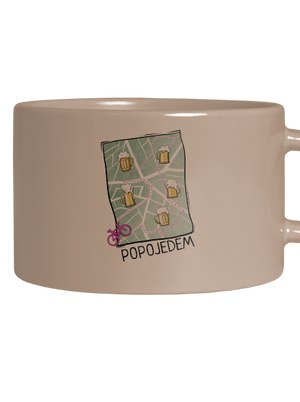 Popojedem hrnek makronka Brown Macaron