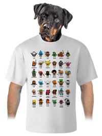 unisex tričko oversized