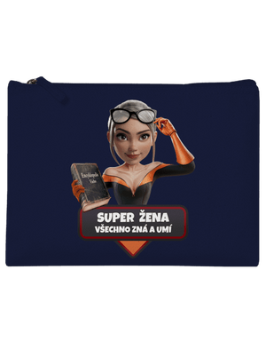 Super máma taštička French Navy