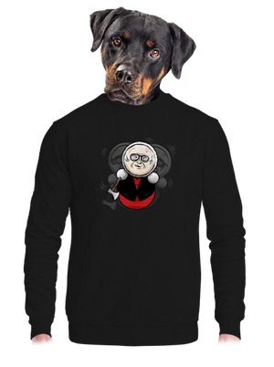 unisex mikina bez kapuce