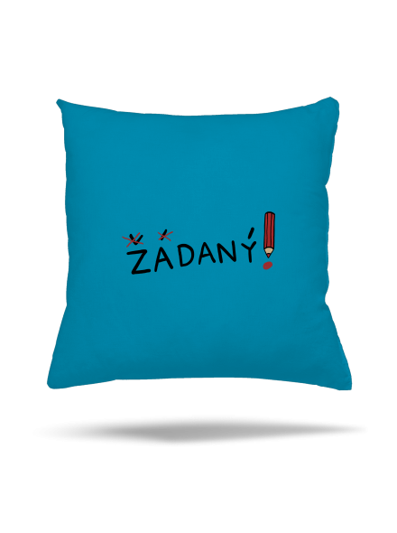 Zadaný a zadaná polštář Blue Turquoise