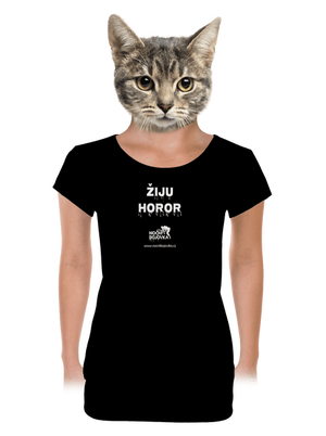 dámské tričko s lemem