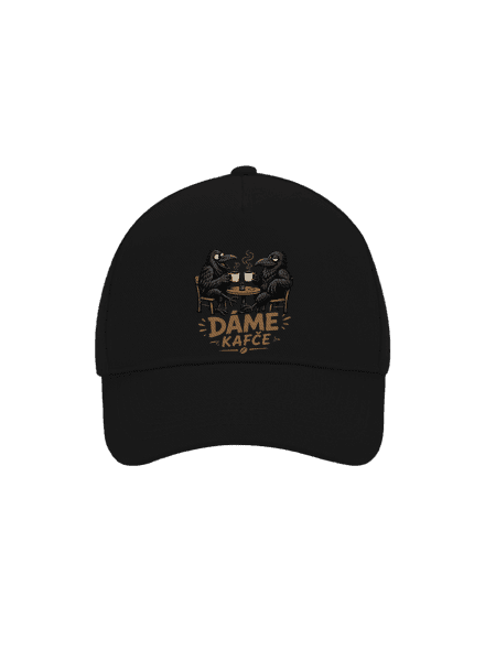Dáme kafče kšiltovka baseballka Black
