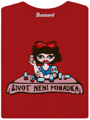 Sněhurka dámské tričko premium Red Mal