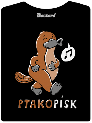 Ptakopísk dámské tričko premium Black