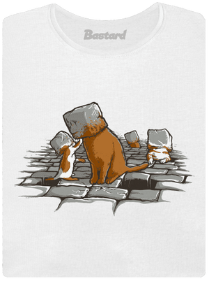 Kočičí hlavy dámské tričko White