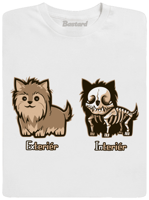 Teriér pánské dlouhý rukáv White