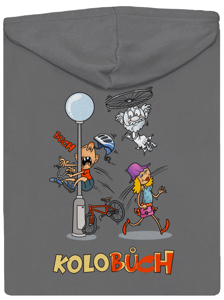 Kolobuch dámská mikina na zip Steel Gray