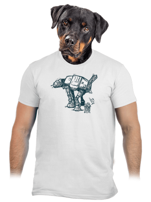 AT-AT pánské tričko White