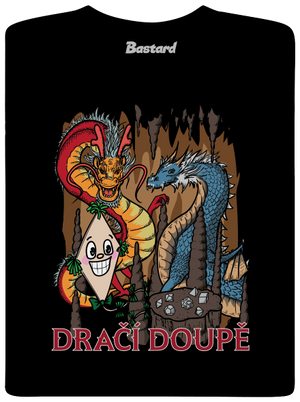 Dračák pánské dlouhý rukáv Black